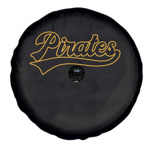 Vintage Pirates Spare Tire Cover Varsity Script Retro Sports Jersey Style Baseball Fans TS10 Print Your Wear