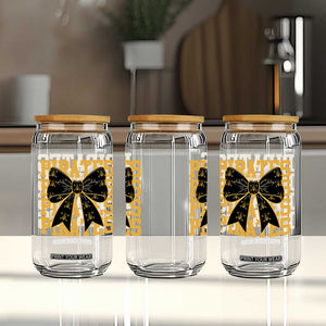 Pirates Coquette Bow Glass Can Retro Sports Style Pirate Skull TS10 Print Your Wear