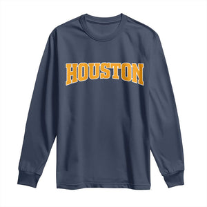 Vintage Astro Long Sleeve Shirt Retro Style 70s 80s 90s First Name Vintage Athletic Sports TS10 Navy Print Your Wear