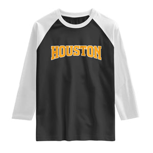 Vintage Astro Raglan Shirt Retro Style 70s 80s 90s First Name Vintage Athletic Sports TS10 Black White Print Your Wear