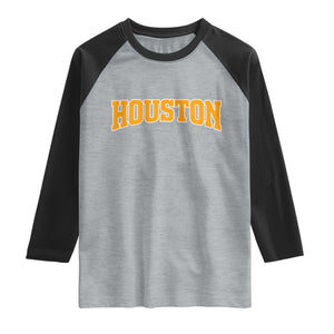 Vintage Astro Raglan Shirt Retro Style 70s 80s 90s First Name Vintage Athletic Sports TS10 Heather Gray Black Print Your Wear