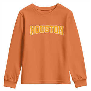 Vintage Astro Youth Sweatshirt Retro Style 70s 80s 90s First Name Vintage Athletic Sports TS10 Orange Print Your Wear