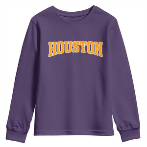 Vintage Astro Youth Sweatshirt Retro Style 70s 80s 90s First Name Vintage Athletic Sports TS10 Purple Print Your Wear
