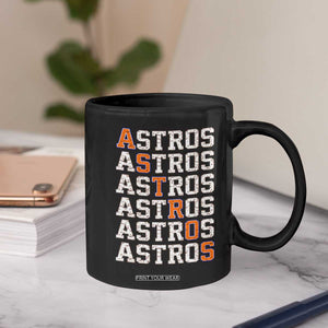 Vintage Astro Last Name Coffee Mug Retro Baseball Fans Sports Style TS10 Print Your Wear