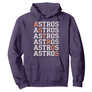 Vintage Astro Last Name Hoodie Retro Baseball Fans Sports Style TS10 Purple Print Your Wear