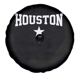 Vintage Houston Spare Tire Cover Retro Texas Throwback Athletic Sports Style 80s 90s TS10 Print Your Wear