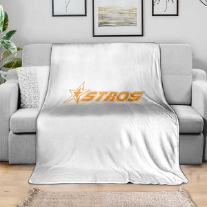 Vintage Astro Last Name Sports Style Throw Blanket Baseball Fan Graphic 80s 90s TS10 Print Your Wear