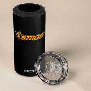 Vintage Astro Last Name Sports Style 4 in 1 Can Cooler Tumbler Baseball Fan Graphic 80s 90s TS10 Print Your Wear