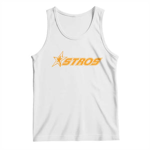 Vintage Astro Last Name Sports Style Tank Top Baseball Fan Graphic 80s 90s TS10 White Print Your Wear
