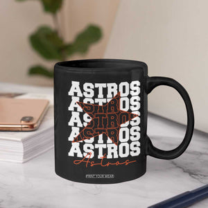 Vintage Astro Last Name Coffee Mug Baseball Fan Graphic TS10 Print Your Wear