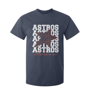 Vintage Astro Last Name T Shirt For Kid Baseball Fan Graphic TS10 Navy Print Your Wear