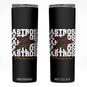 Vintage Astro Last Name Skinny Tumbler Baseball Fan Graphic TS10 Black Print Your Wear