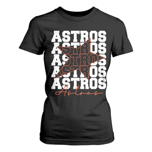Vintage Astro Last Name T Shirt For Women Baseball Fan Graphic TS10 Black Print Your Wear