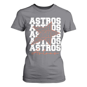 Vintage Astro Last Name T Shirt For Women Baseball Fan Graphic TS10 Charcoal Print Your Wear