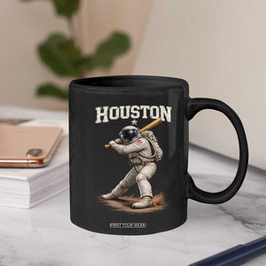 Houston Astronaut Baseball Player Coffee Mug Clutch City TS10 Print Your Wear