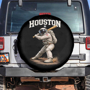 Houston Astronaut Baseball Player Spare Tire Cover Clutch City TS10 No hole Black Print Your Wear