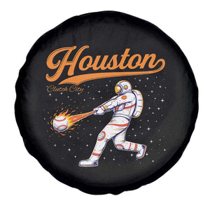 Houston Clutch City Spare Tire Cover Astronaut Baseball Player In Space TS10 Print Your Wear