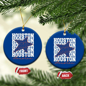 Houston Sport Baseball Fans Ceramic Ornament US State Vintage Graphic TS10 1pc Blue Print Your Wear