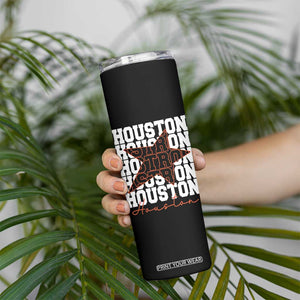 Houston Sport Baseball Fans Skinny Tumbler US State Vintage Graphic TS10 Print Your Wear