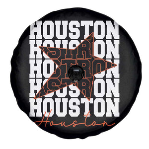 Houston Sport Baseball Fans Spare Tire Cover US State Vintage Graphic TS10 Print Your Wear