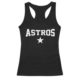 Vintage Astro Varsity Name Racerback Tank Top Retro Throwback Athletic Sports Style 80s 90s TS10 Black Print Your Wear
