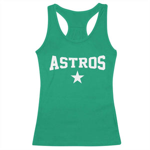 Vintage Astro Varsity Name Racerback Tank Top Retro Throwback Athletic Sports Style 80s 90s TS10 Irish Green Print Your Wear