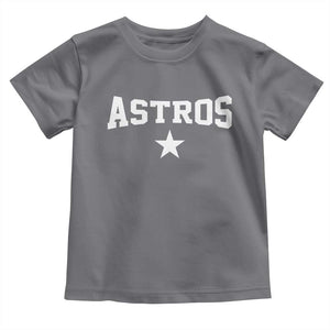 Vintage Astro Varsity Name Toddler T Shirt Retro Throwback Athletic Sports Style 80s 90s TS10 Charcoal Print Your Wear