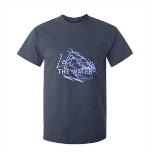 Christian Baptism T Shirt For Kid Left It In The Water Matthew 28 19 TS10 Navy Print Your Wear