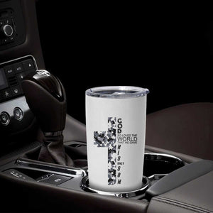 Son Of God Jesus Tumbler Cup Camo Christ Cross Christian 9 John 3 16 TS10 Print Your Wear