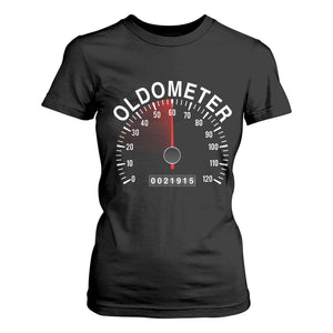 Funny 60th Birthday T Shirt For Women Oldometer Odometer 60 Year Old Joke TS10 Black Print Your Wear