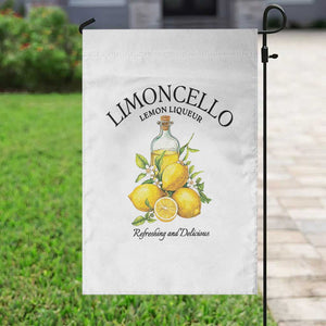 Vintage Limoncello Lemon Liqueur Garden Flag Italian Summer Letter Fruit Printed Graphic TS10 Print Your Wear