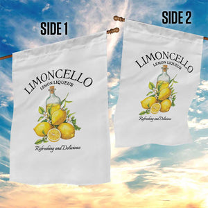Vintage Limoncello Lemon Liqueur Garden Flag Italian Summer Letter Fruit Printed Graphic TS10 Print Your Wear