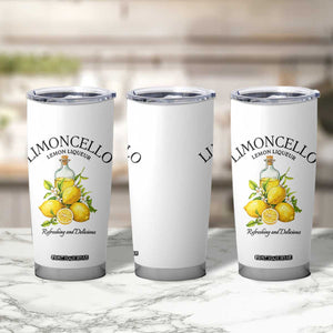 Vintage Limoncello Lemon Liqueur Tumbler Cup Italian Summer Letter Fruit Printed Graphic TS10 Print Your Wear