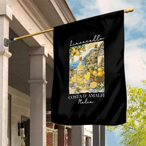 Limoncello Amalfi Coast Garden Flag Lemon Lover Italian Summer Fruit TS10 Print Your Wear