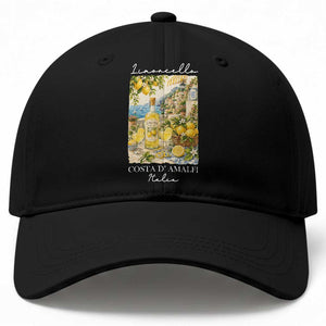 Limoncello Amalfi Coast Baseball Cap Lemon Lover Italian Summer Fruit