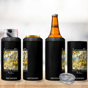 Limoncello Amalfi Coast 4 in 1 Can Cooler Tumbler Lemon Lover Italian Summer Fruit TS10 Print Your Wear