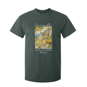 Limoncello Amalfi Coast T Shirt For Kid Lemon Lover Italian Summer Fruit TS10 Dark Forest Green Print Your Wear