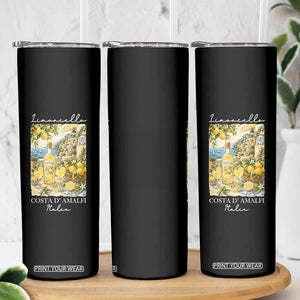 Limoncello Amalfi Coast Skinny Tumbler Lemon Lover Italian Summer Fruit TS10 Print Your Wear