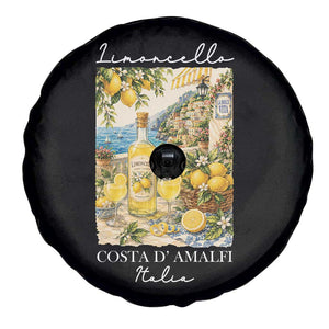 Limoncello Amalfi Coast Spare Tire Cover Lemon Lover Italian Summer Fruit TS10 Print Your Wear