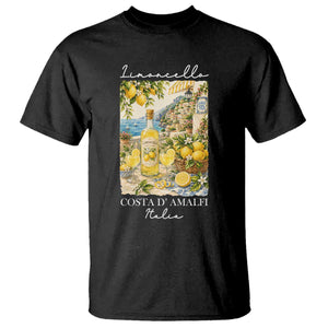 Limoncello Amalfi Coast T Shirt Lemon Lover Italian Summer Fruit TS10 Black Print Your Wear