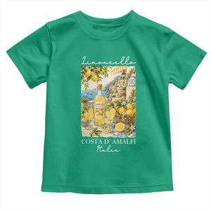 Limoncello Amalfi Coast Toddler T Shirt Lemon Lover Italian Summer Fruit TS10 Irish Green Print Your Wear