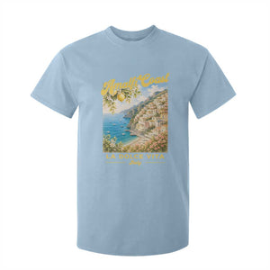 Amalfi Coast La Dolce Vita Italy T Shirt For Kid Vintage Summer Amalfi Coast TS10 Light Blue Print Your Wear