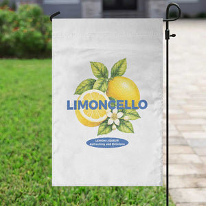 Vintage Limoncello Lemon Liqueur Garden Flag Citrus Fruit Botanical Italian Summer Graphic