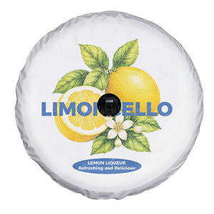 Vintage Limoncello Lemon Liqueur Spare Tire Cover Citrus Fruit Botanical Italian Summer Graphic TS10 Print Your Wear
