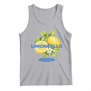 Vintage Limoncello Lemon Liqueur Tank Top Citrus Fruit Botanical Italian Summer Graphic TS10 Athletic Heather Print Your Wear