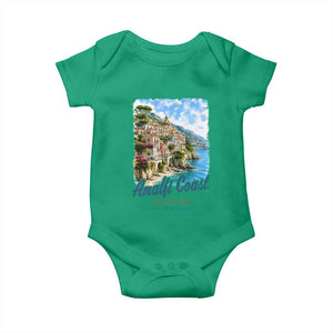 Amalfi Coast Baby Onesie La Dolce Vita Italy Coastal Village Vintage Mediterranean Paradise TS10 Irish Green Print Your Wear