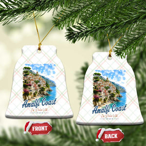 Amalfi Coast Ceramic Ornament La Dolce Vita Italy Coastal Village Vintage Mediterranean Paradise TS10 Print Your Wear