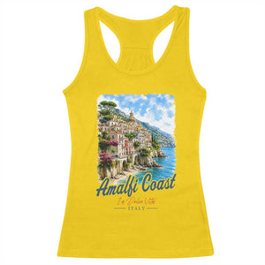 Amalfi Coast Racerback Tank Top La Dolce Vita Italy Coastal Village Vintage Mediterranean Paradise TS10 Daisy Print Your Wear
