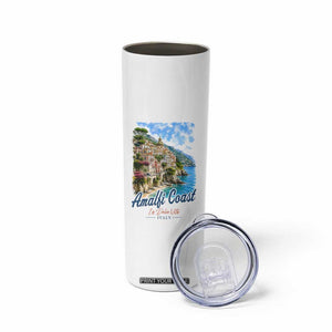 Amalfi Coast Skinny Tumbler La Dolce Vita Italy Coastal Village Vintage Mediterranean Paradise TS10 Print Your Wear