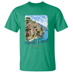 Amalfi Coast T Shirt La Dolce Vita Italy Coastal Village Vintage Mediterranean Paradise